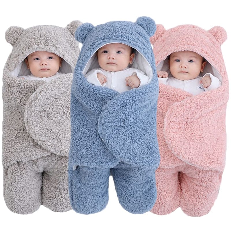 Cobertor Saquinho Paras Bebês Ursinho Dorminhoco - Maré Descontos